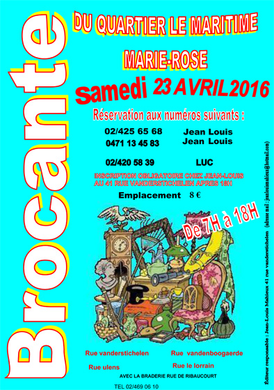 affiche brocante 23avril