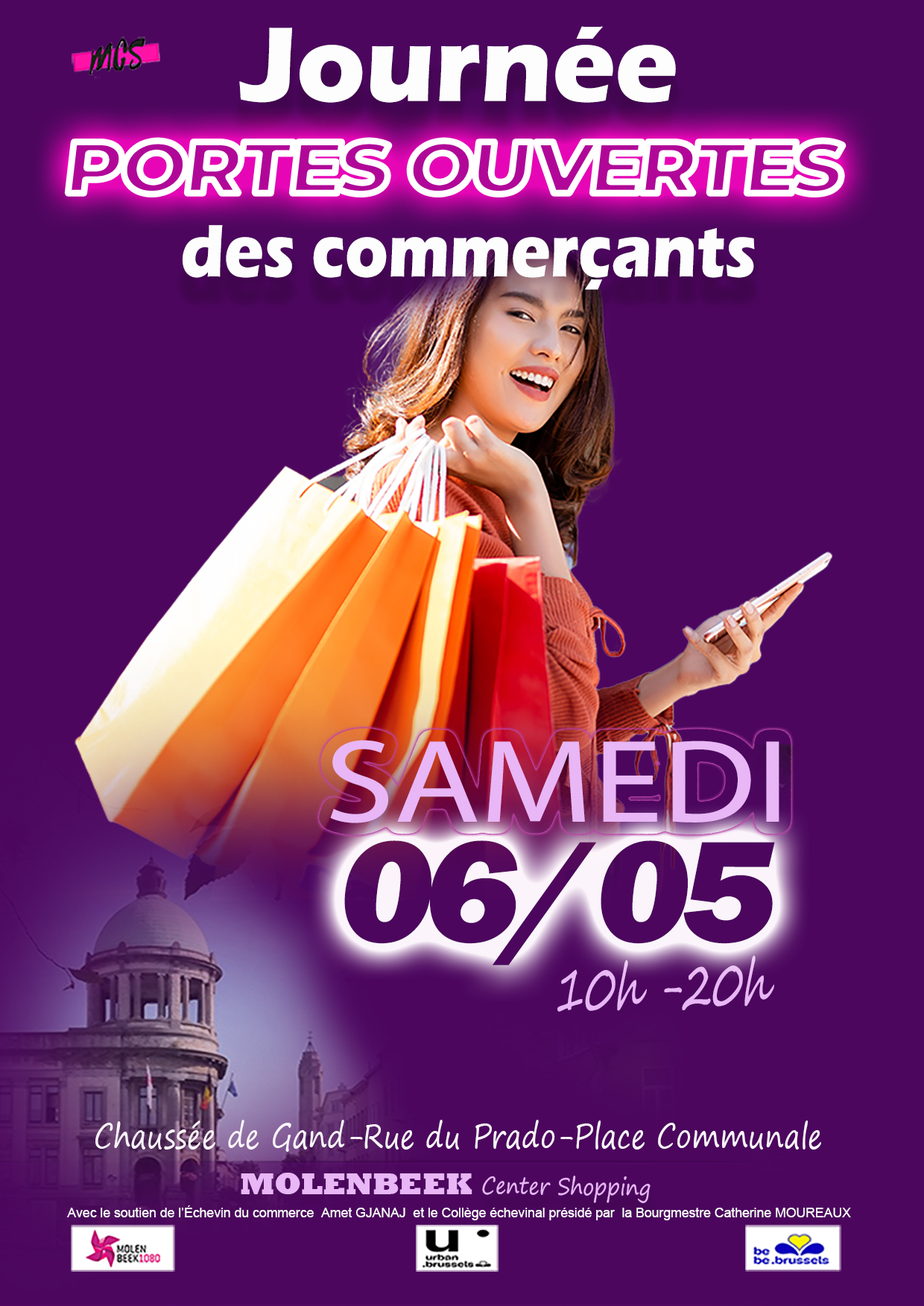 Affiche Journée des Commerçnats FR 2.05.2023