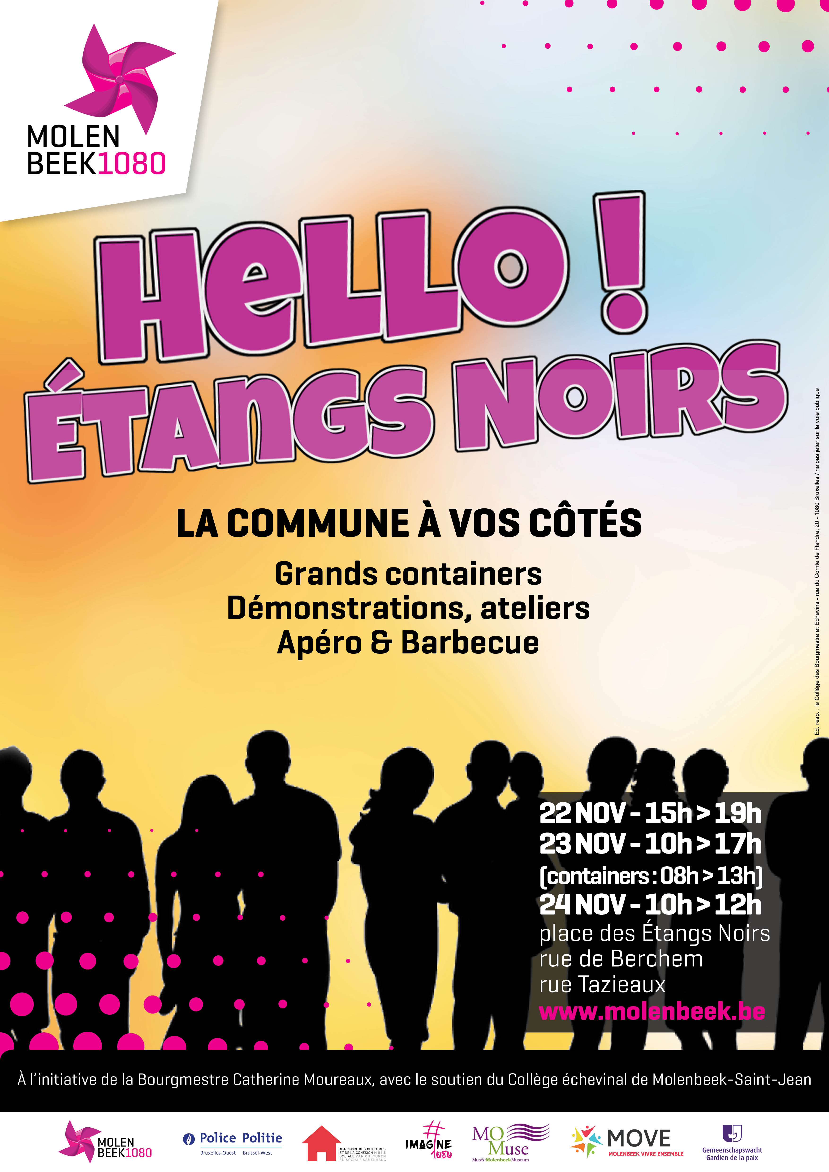 HELLO ETANGS NOIRS affiche