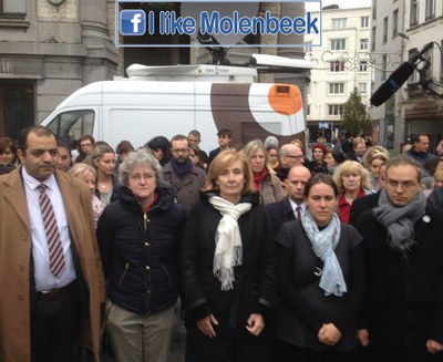 molenbeek minute silence minuut stilte 16 11 2015