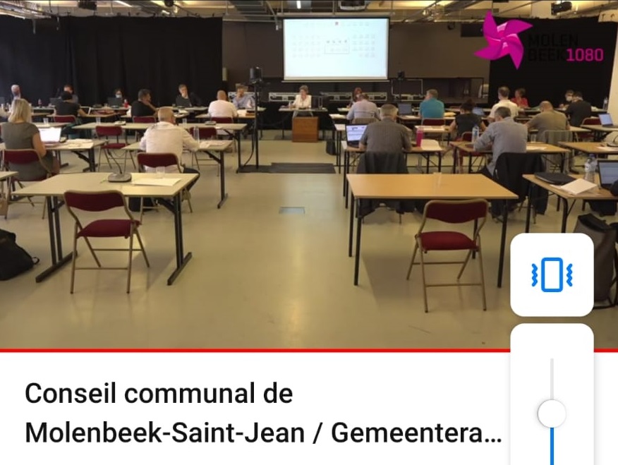 streaming conseil communal gemeenteraad