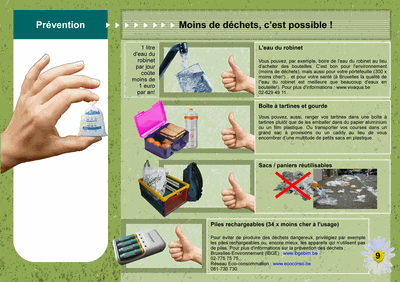9 Prevention Moins de déchets c'est possible