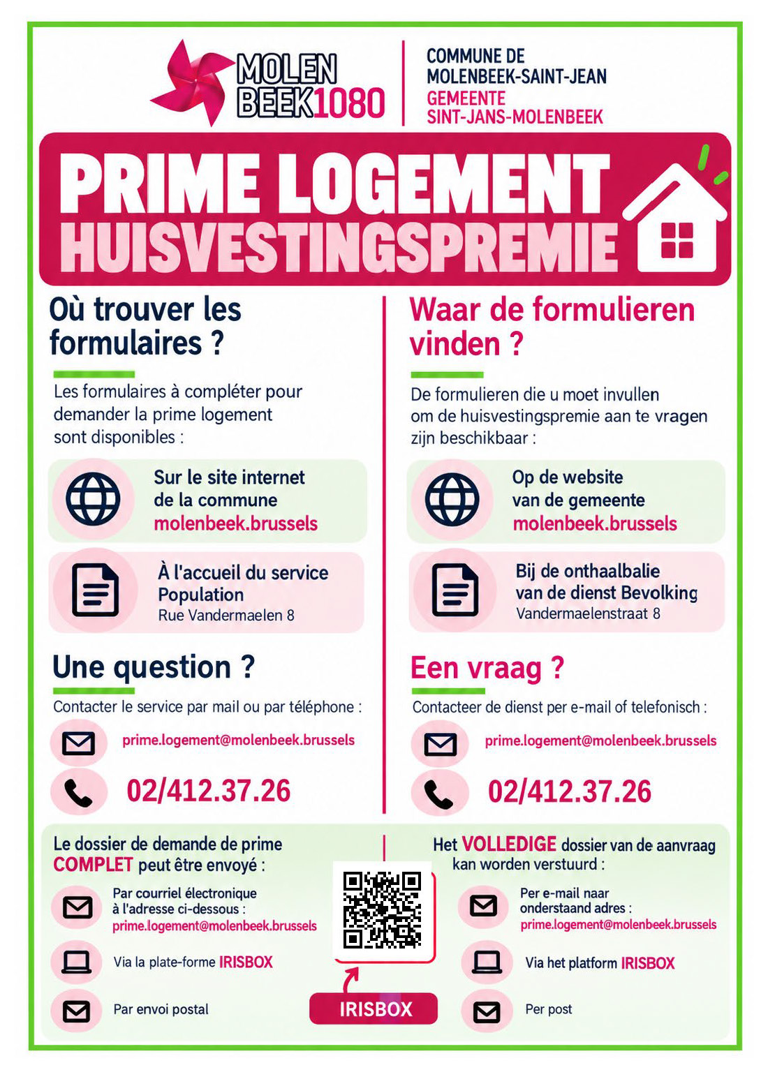 Prime logement A4 QR corrige 2