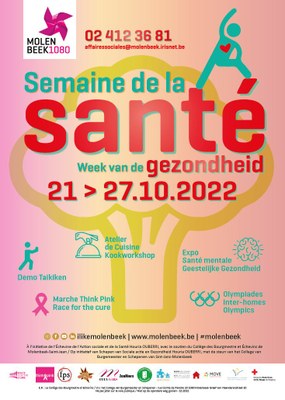Molenbeek Semaine Sante Week Gezondheid 2022