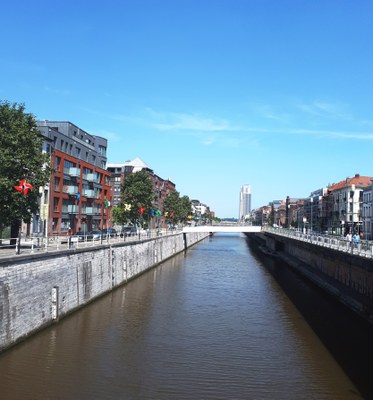 Molenbeek passerelle quai charbonnages 03 s