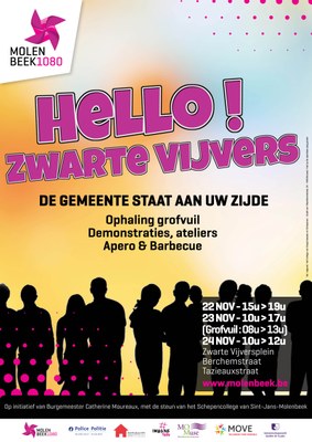 HELLO ZWARTE VIJVERS affiche