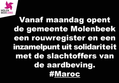 Solidarité séisme Maroc nl v2