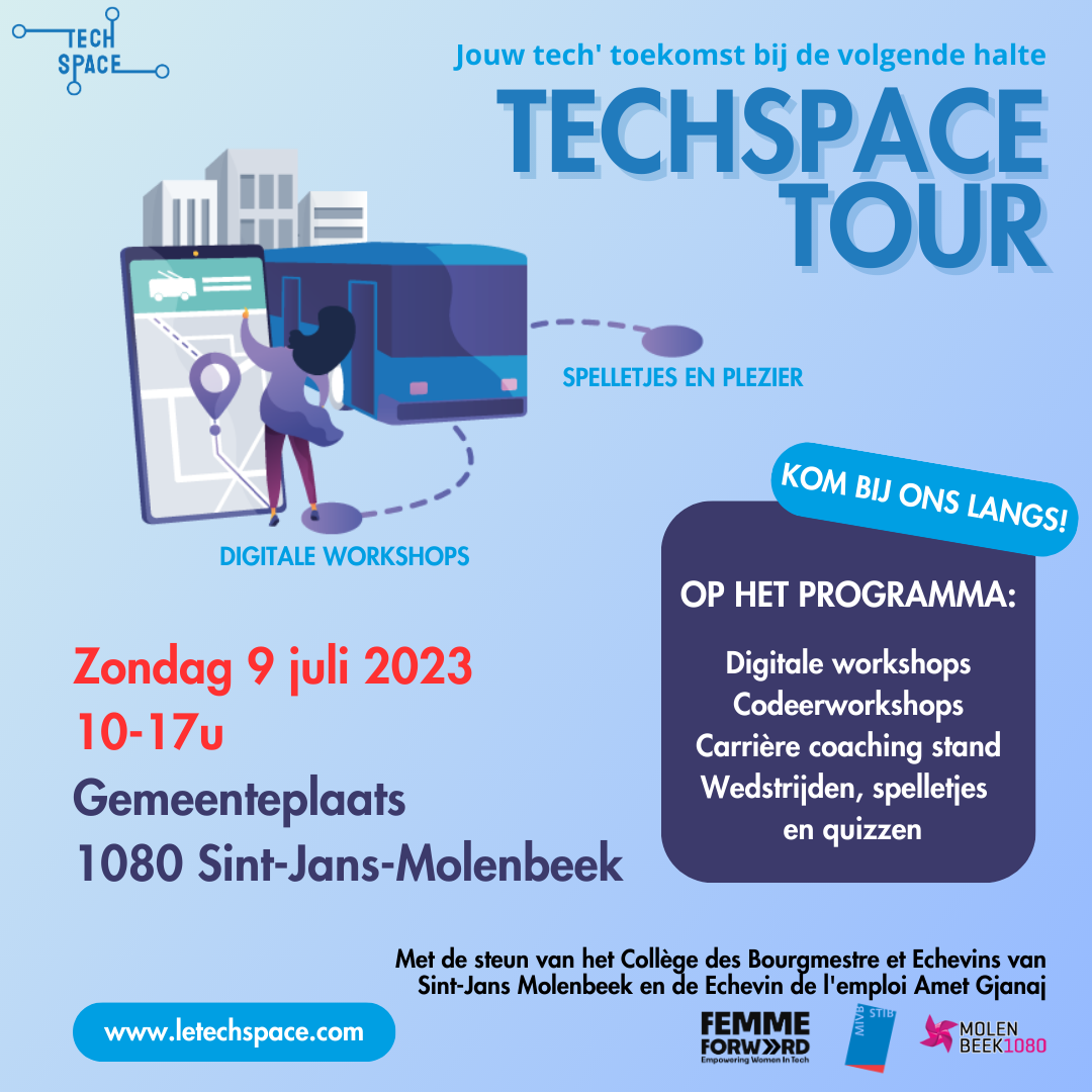 TECHSPACE TOUR   Molenbeek   Post Social Media NL