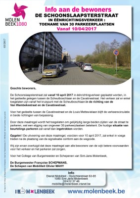 Schoonslaapstersraat - Info bewoners