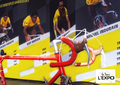 expo Le Tour  EXPO Molenbeek invit face velo Eddy