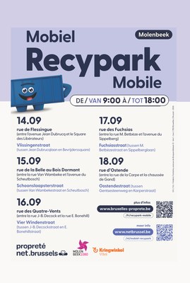 RECYPARK encombrants septembre 2026 260826