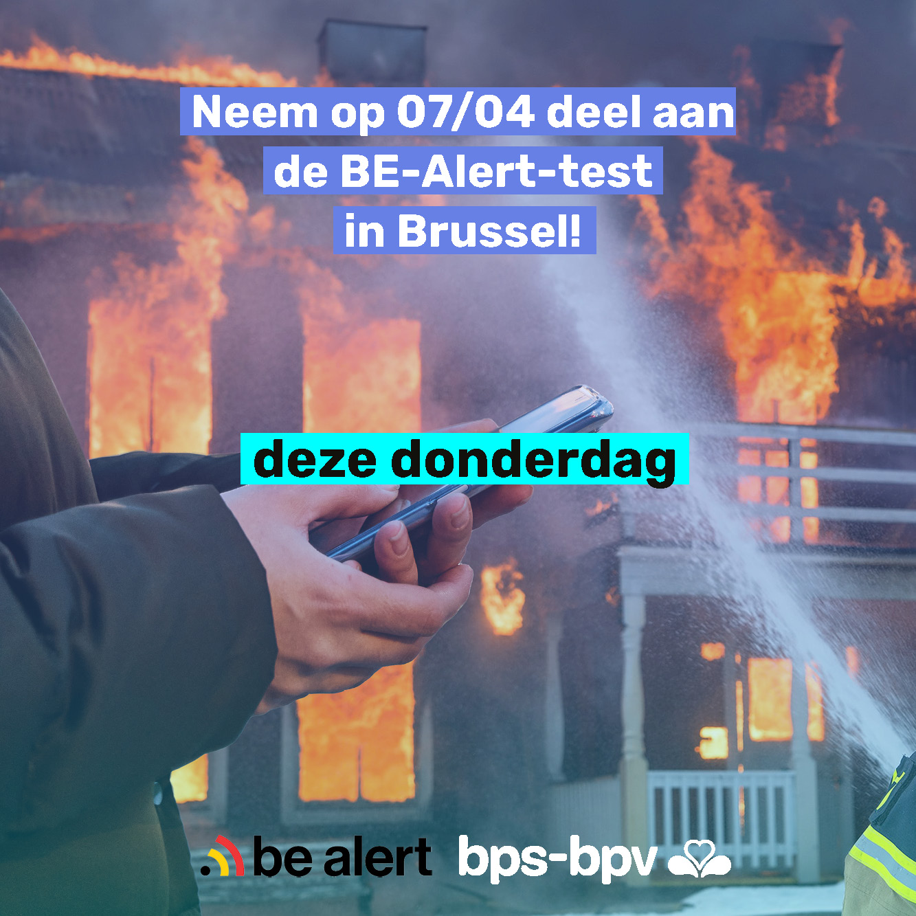 Posts BE Alert deze donderdag