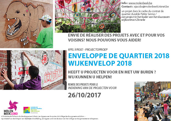 Appel à projet enveloppeQuartier 2018 2