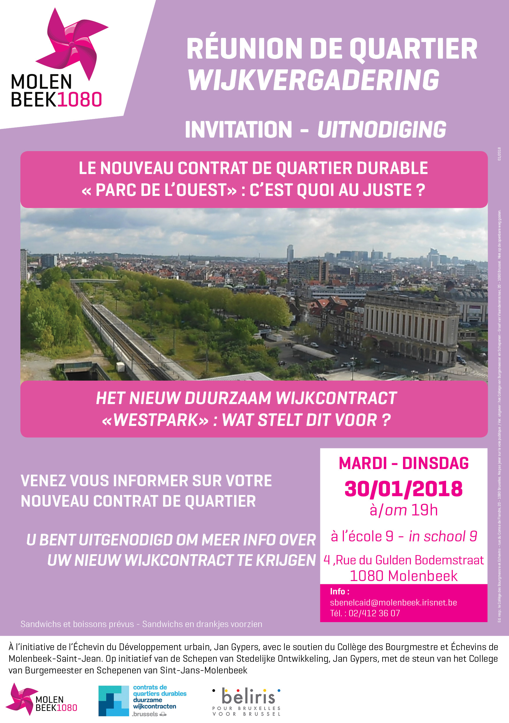 CONTRAT DE QUARTIER FLYER A5